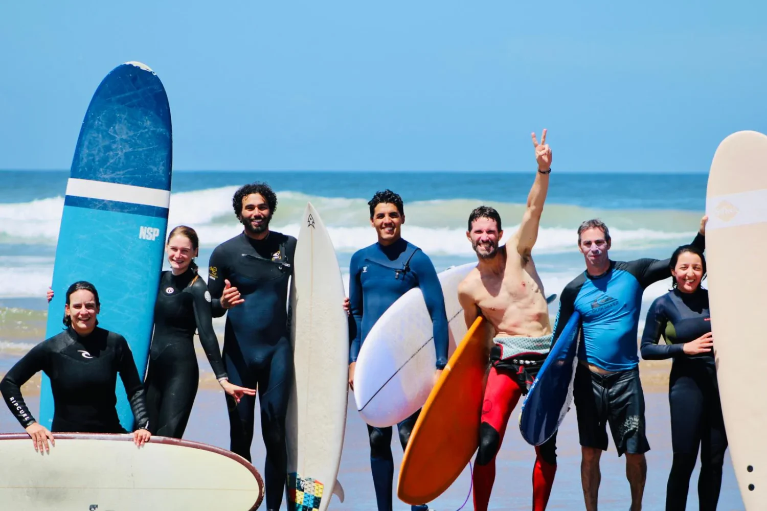 Agadir Surfing Lessons with a professional instructor